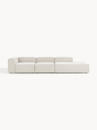 Warehamy Lennon Bouclé Modular Ottoman, XL