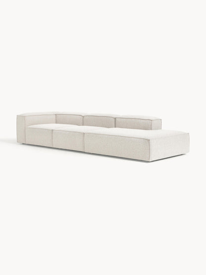 Warehamy Lennon Bouclé Modular Ottoman, XL