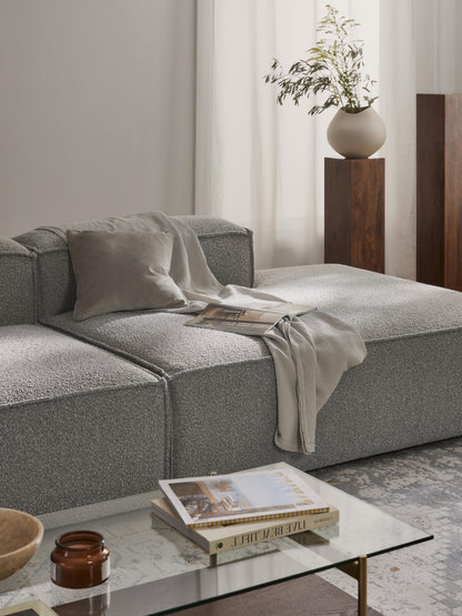 Warehamy Lennon Bouclé Ottoman Section