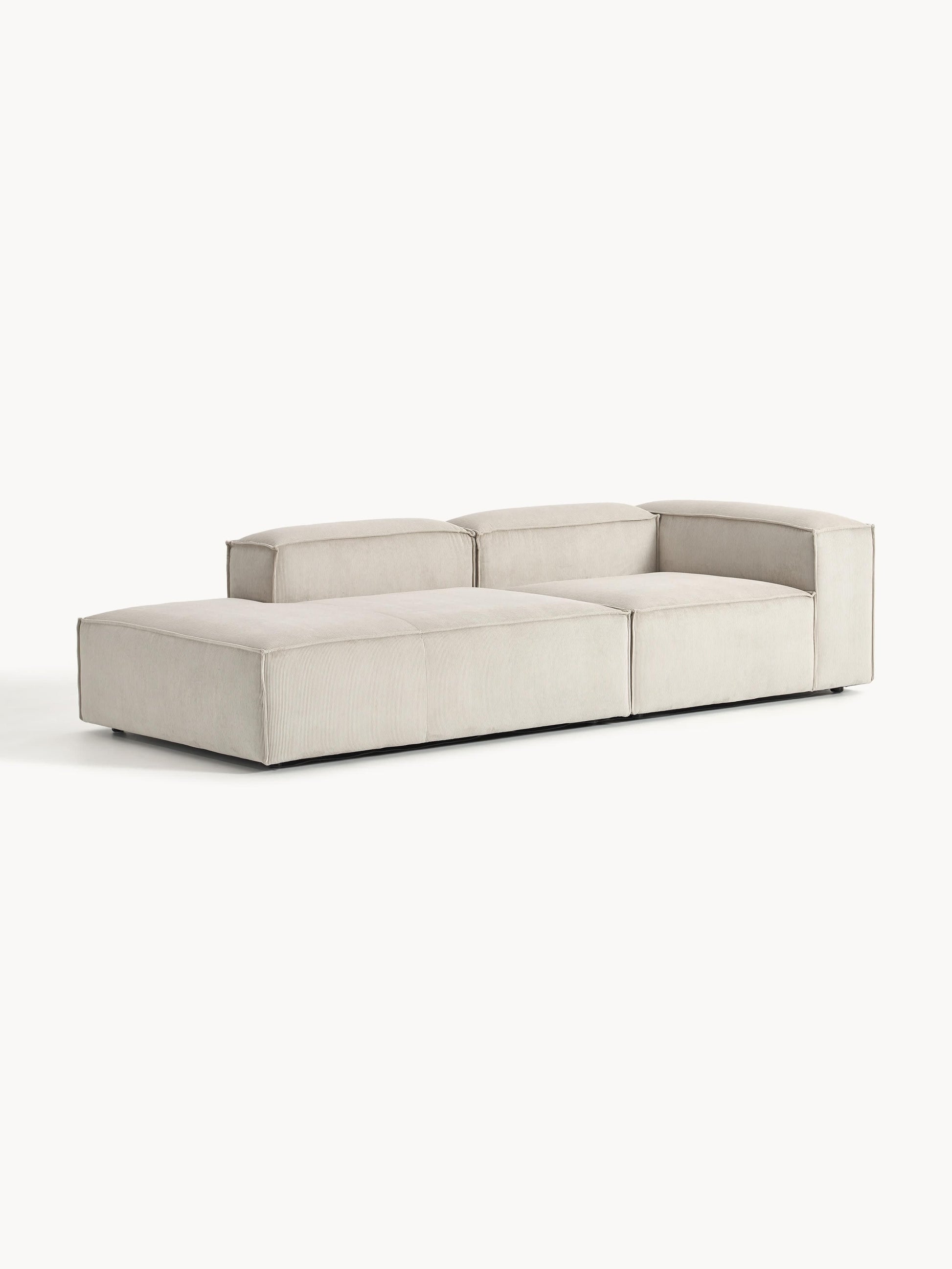Warehamy Lennon Corduroy Modular Ottoman
