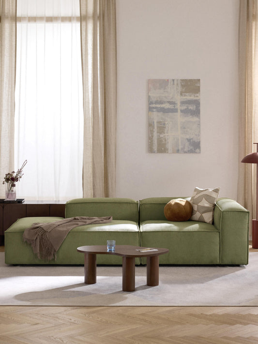 Warehamy Lennon Corduroy Modular Ottoman