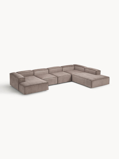 Warehamy Lennon Corduroy Modular Sofa, XL