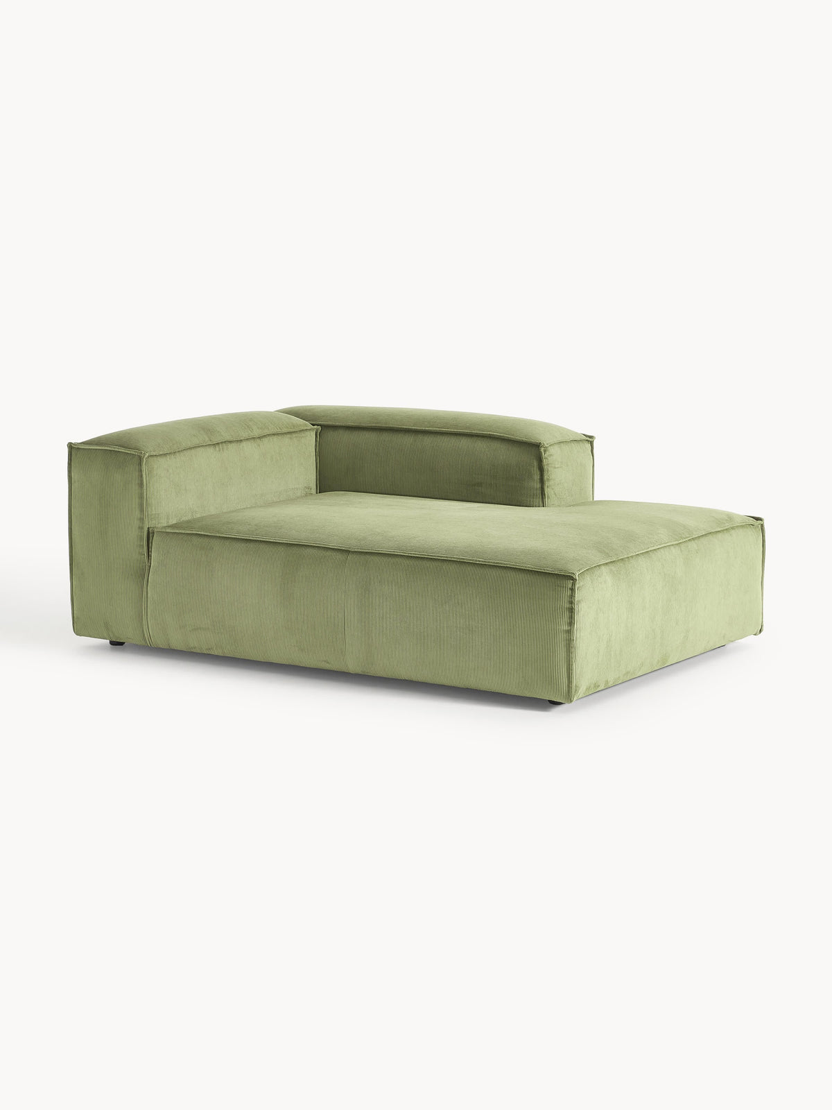 Warehamy Lennon Corner Ottoman Module in Corduroy