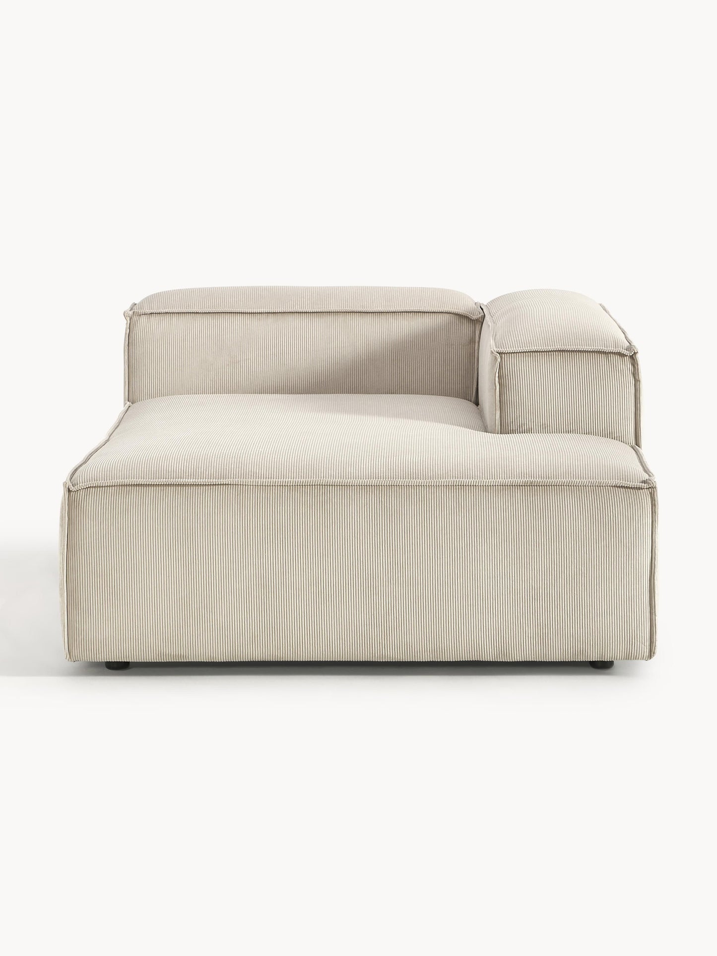 Warehamy Lennon Corner Ottoman Module in Corduroy