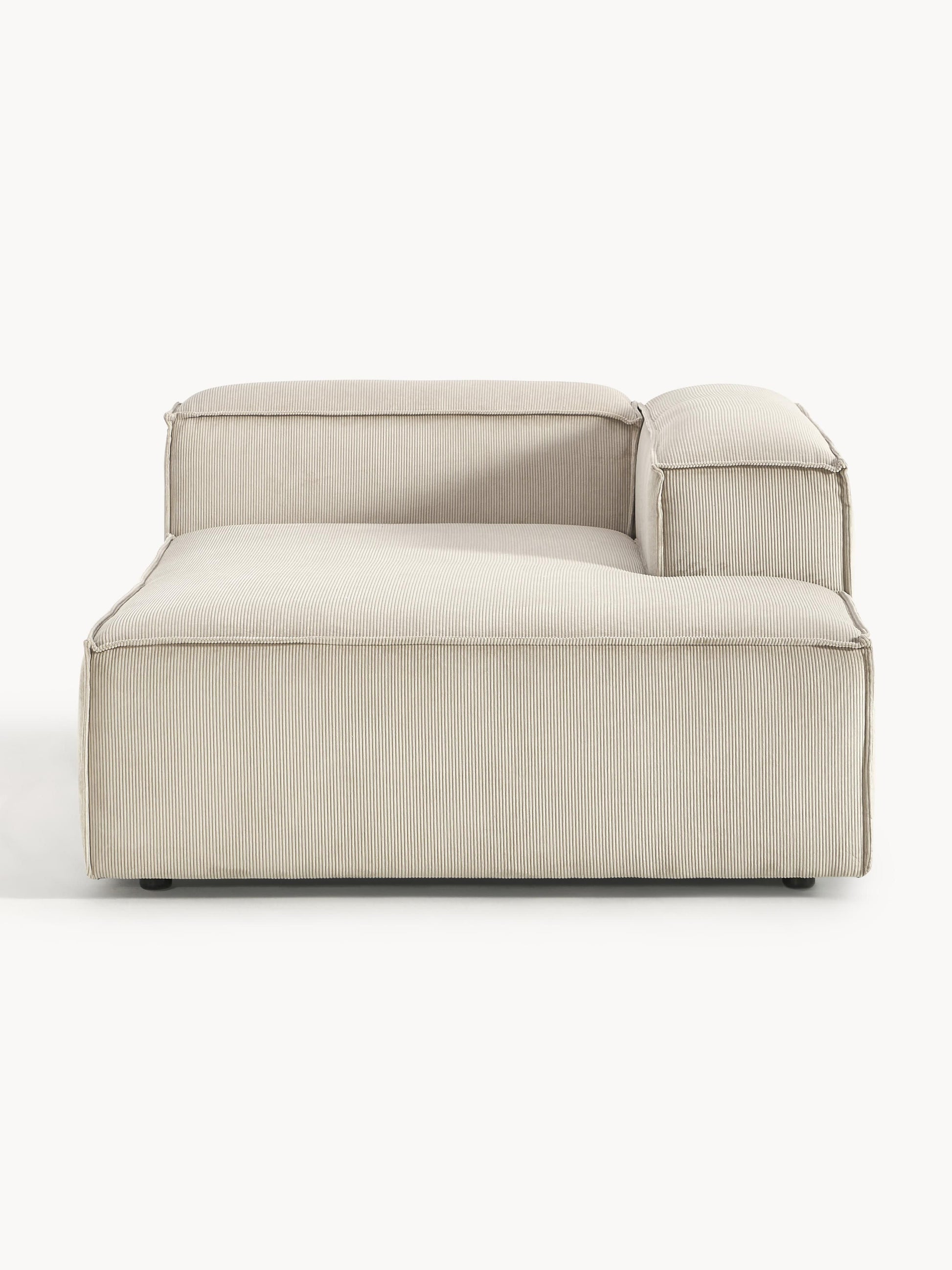 Warehamy Lennon Corner Ottoman Module in Corduroy