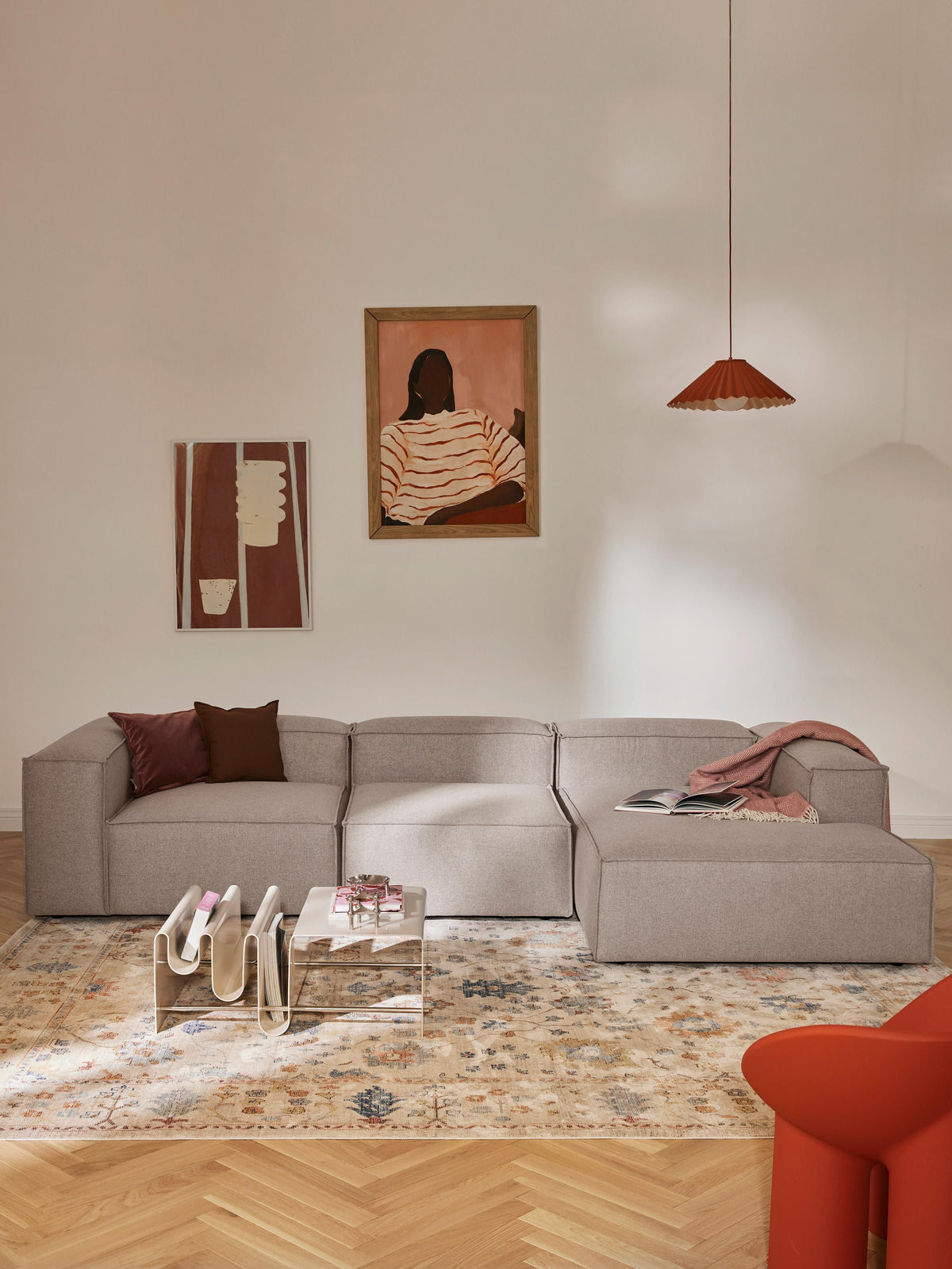 Warehamy Lennon Corner Ottoman Section