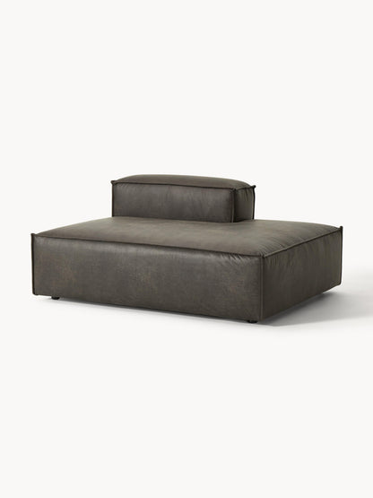 Warehamy Lennon Leather Ottoman Section
