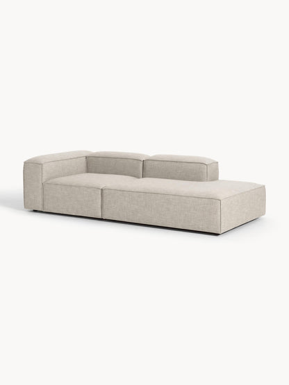 Warehamy Lennon Modular Linen Blend Ottoman