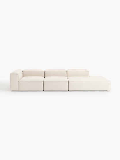 Warehamy Lennon Modular Linen Blend XL Ottoman