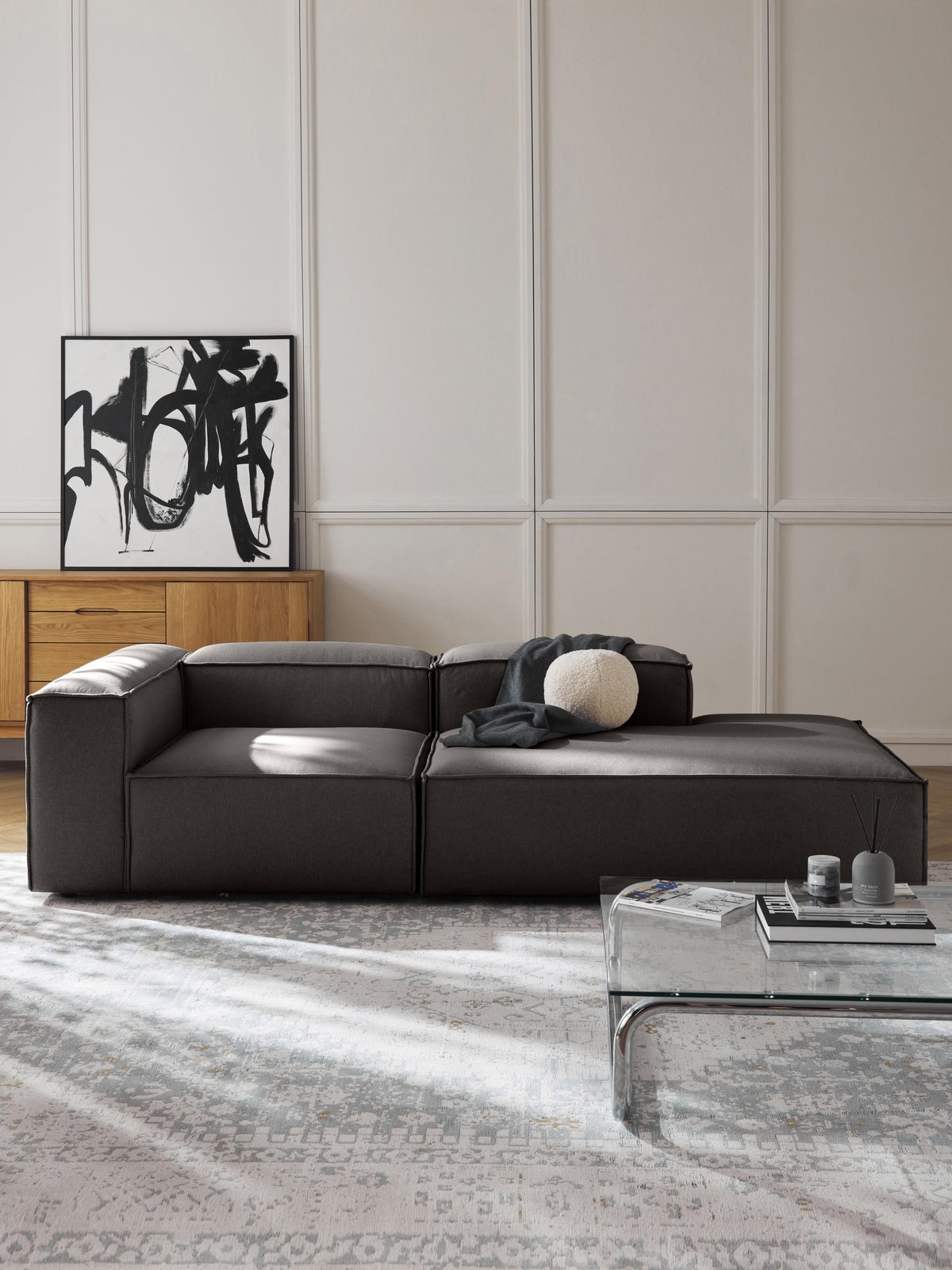 Warehamy Lennon Ottoman Footstool, Modular