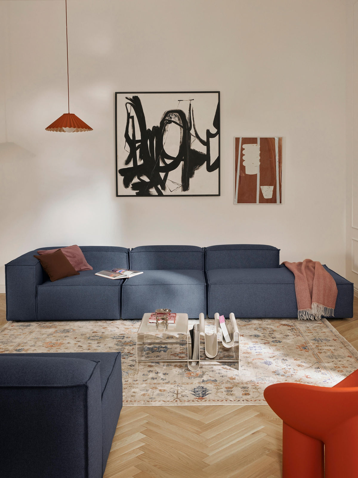 Warehamy Lennon Ottoman, Modular, XL