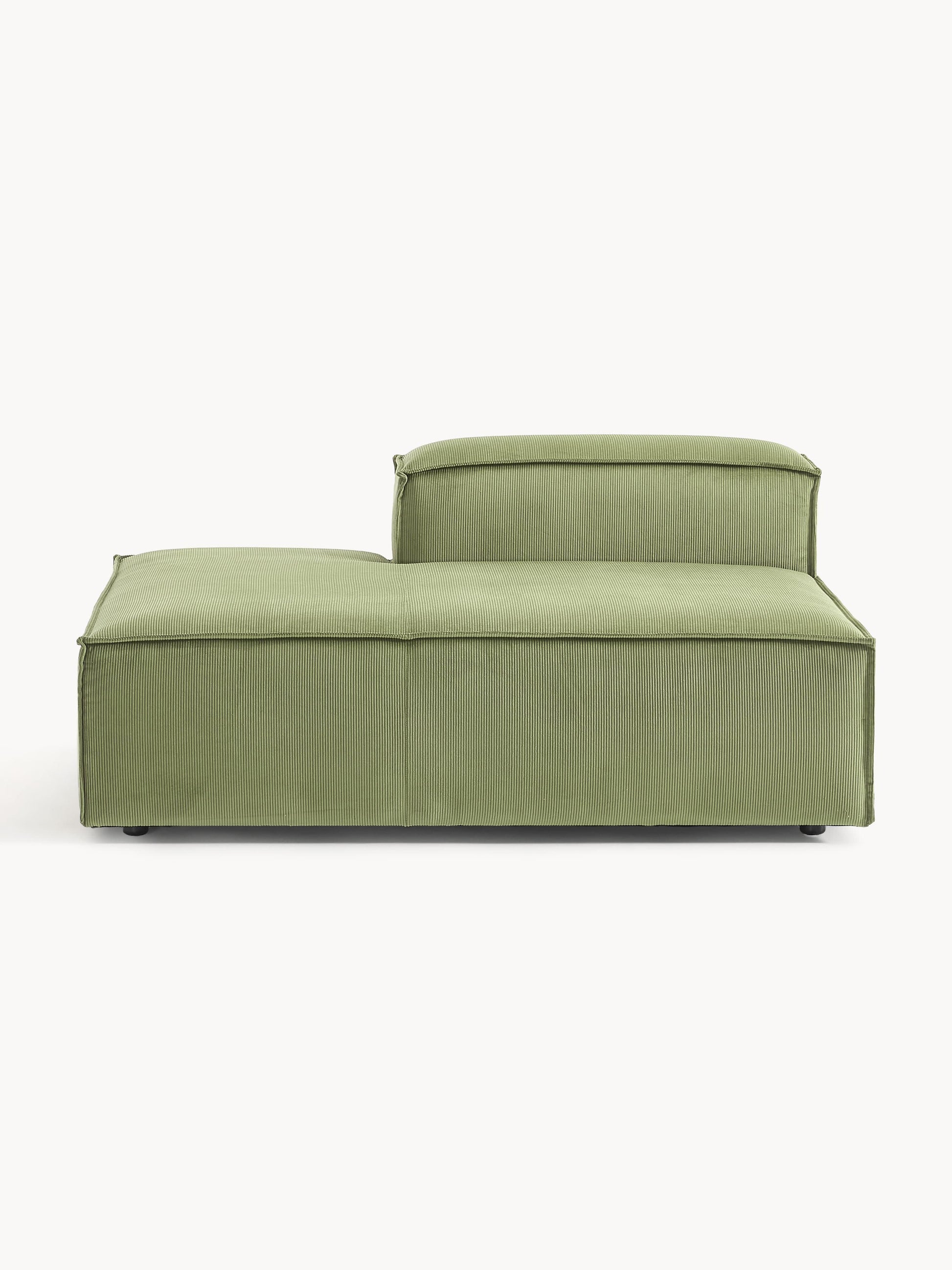Warehamy Lennon Ottoman Section in Corduroy