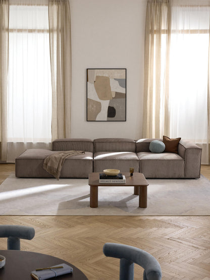 Warehamy Lennon Ottoman Section in Corduroy