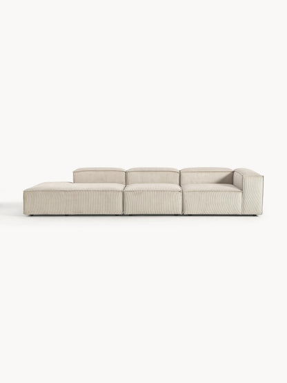 Warehamy Lennon XL Corduroy Ottoman, Modular