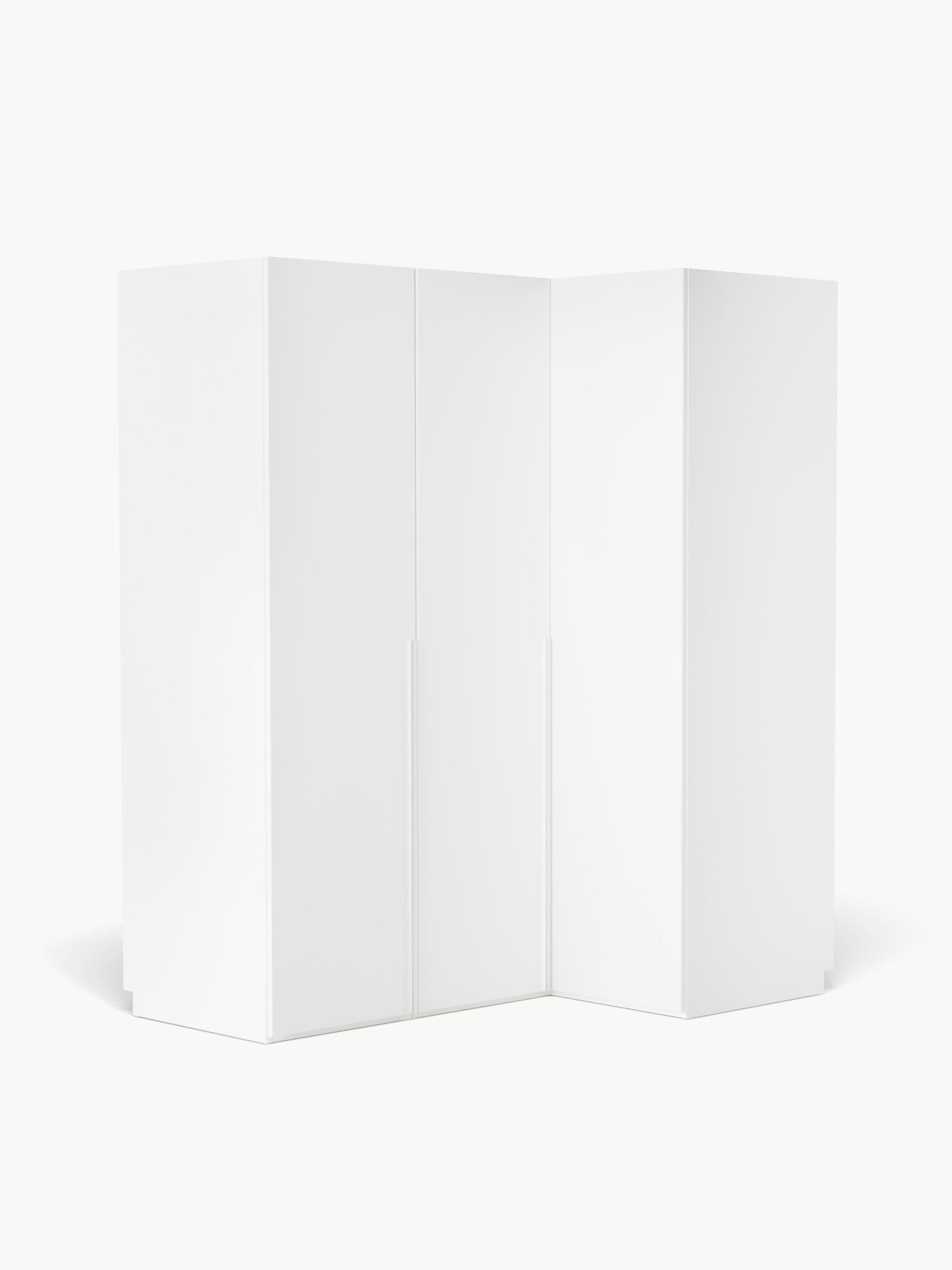 Warehamy Leon Corner Modular Wardrobe, 165 cm Wide, in Various Sizes