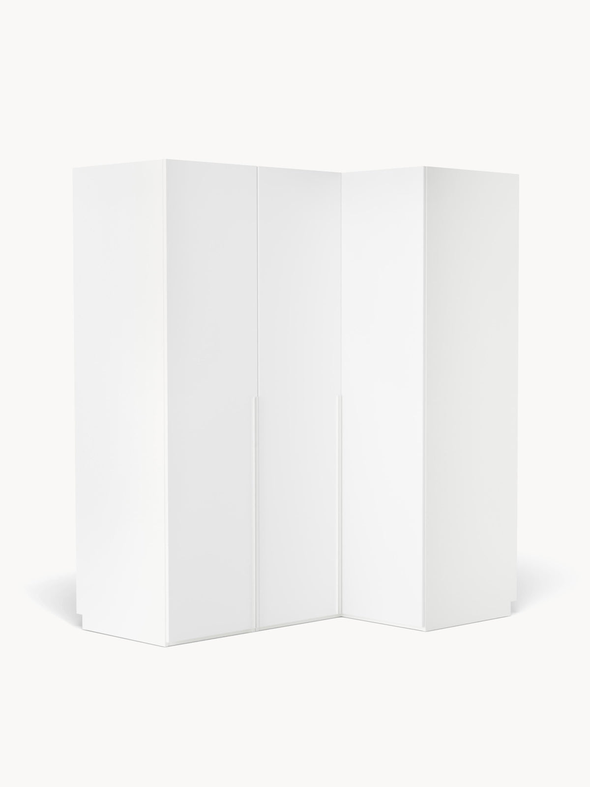 Warehamy Leon Corner Modular Wardrobe, 165 cm Wide, in Various Sizes