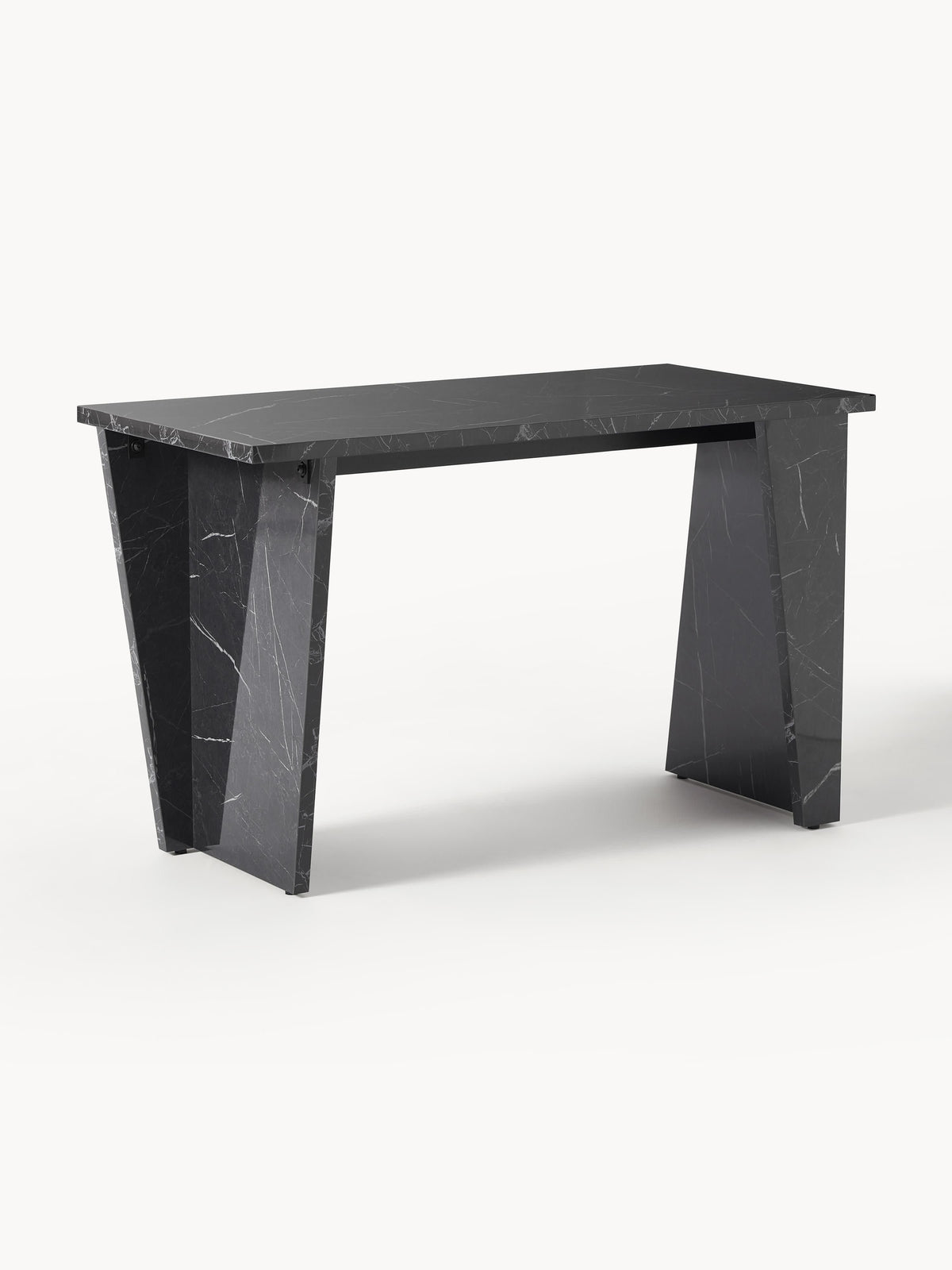 Warehamy Liam Desk with Finish in Marble Look