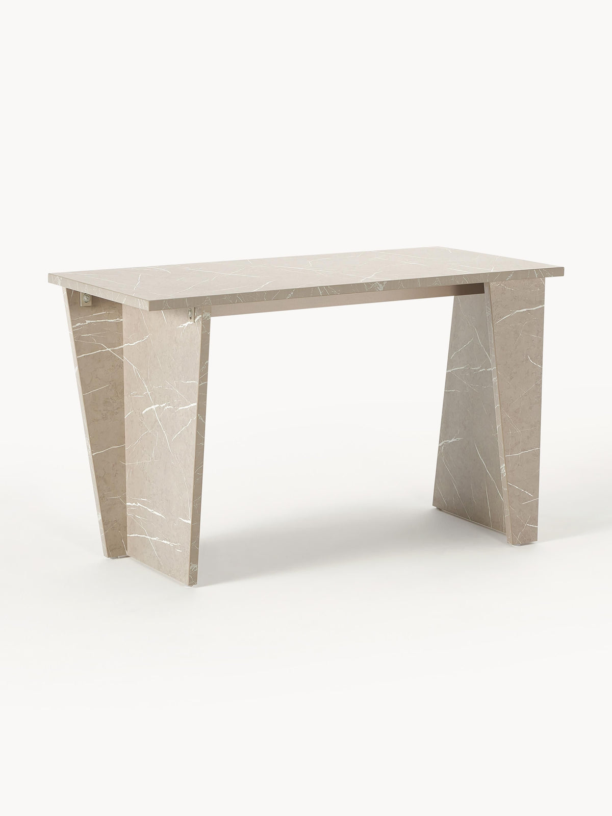 Warehamy Liam Desk with Finish in Travertine Look