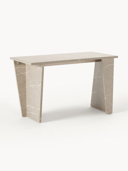 Warehamy Liam Desk with Finish in Travertine Look