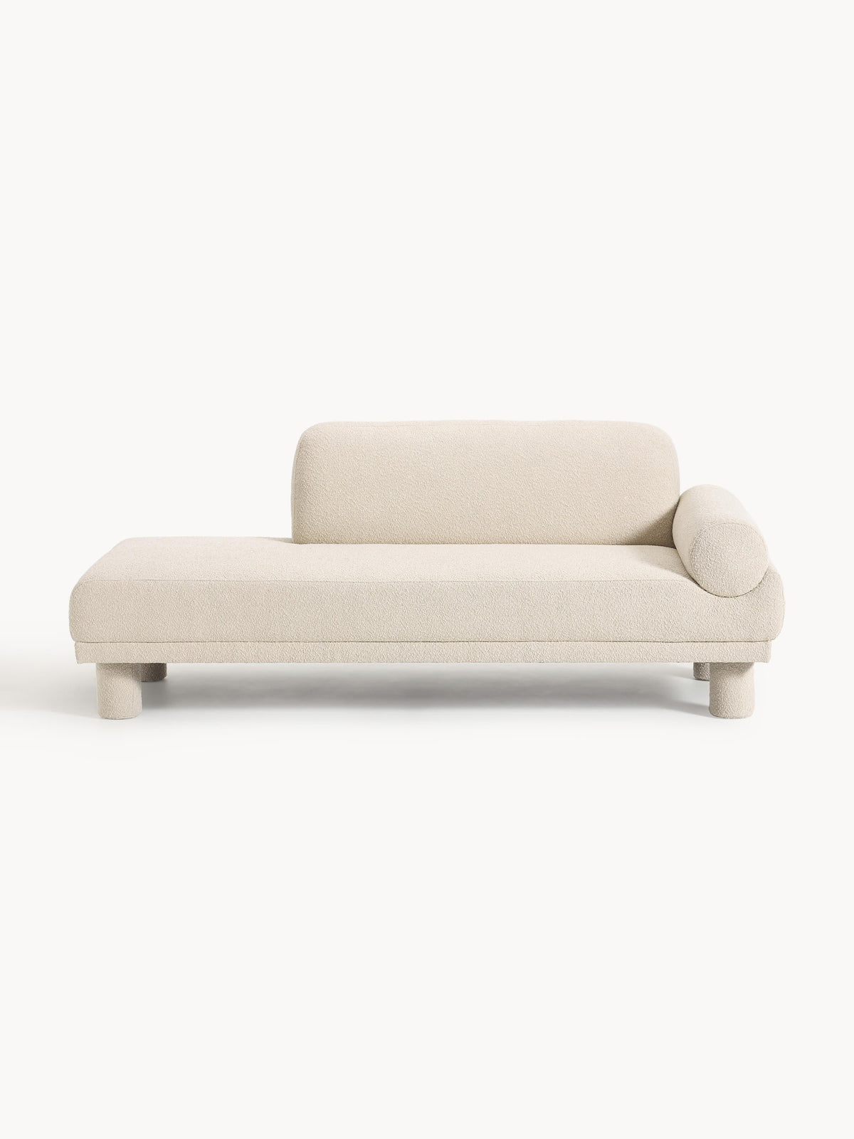 Warehamy Lilo Ottoman Footstool in Bouclé