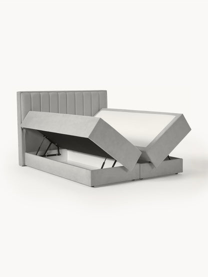 Warehamy Livia Bed with Storage, Box Spring