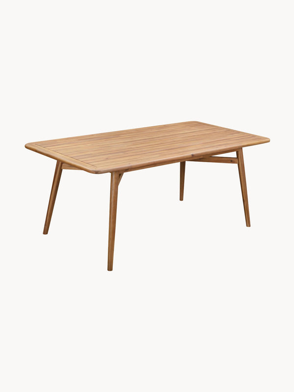 Warehamy Marc Acacia Wood Table for the Garden, 180 x 90 cm