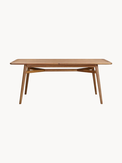 Warehamy Marc Acacia Wood Table for the Garden, 180 x 90 cm