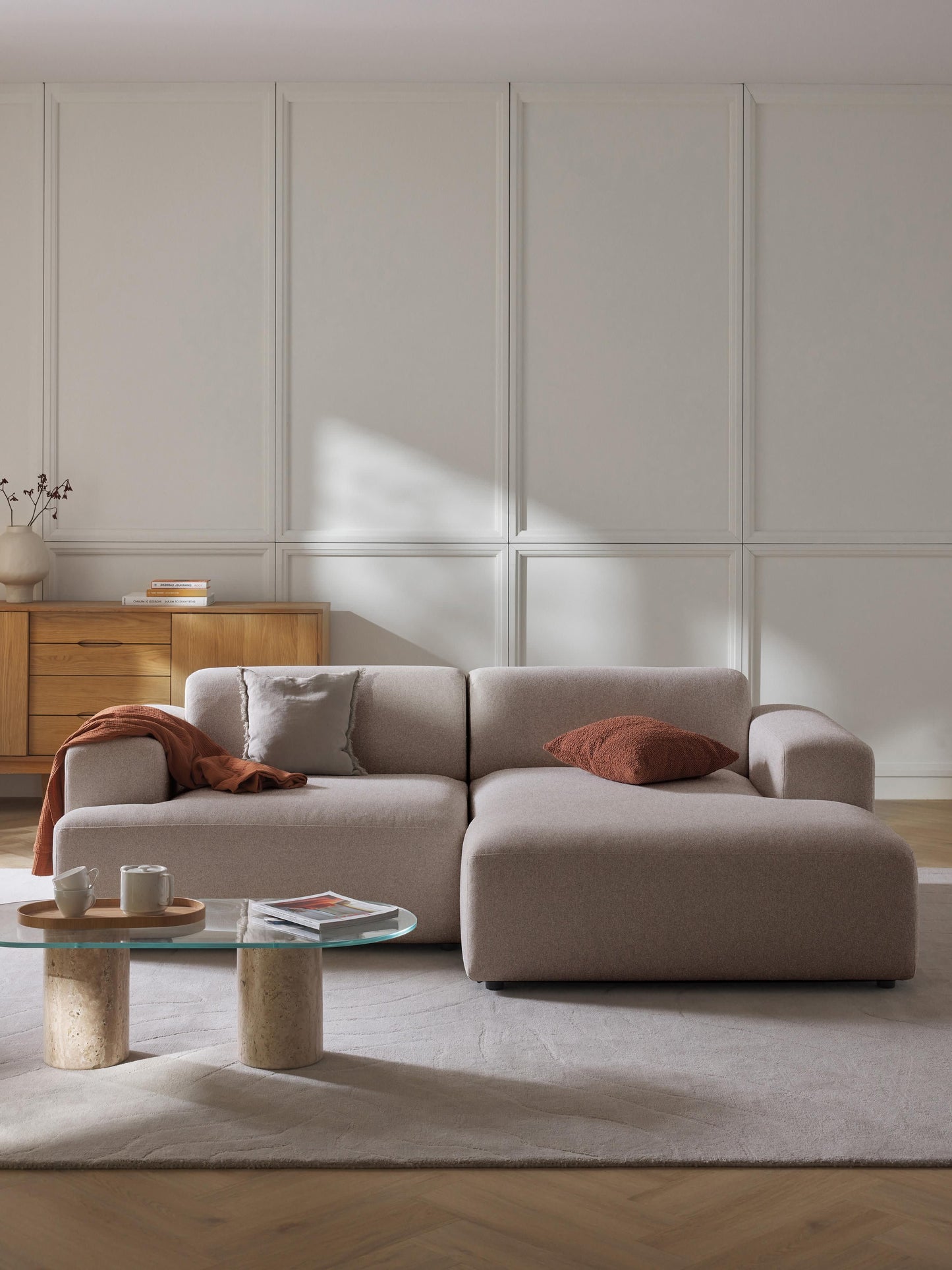 Warehamy Melva 3-Seater Sofa, Corner