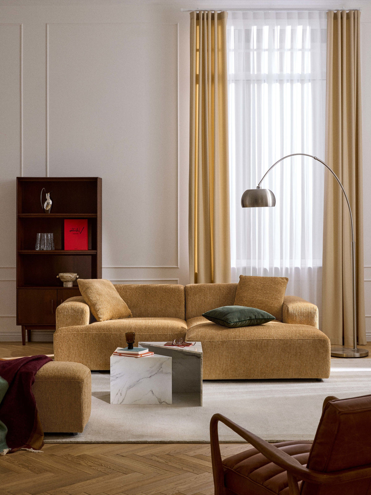 Warehamy Melva 3-Seater Sofa, Corner