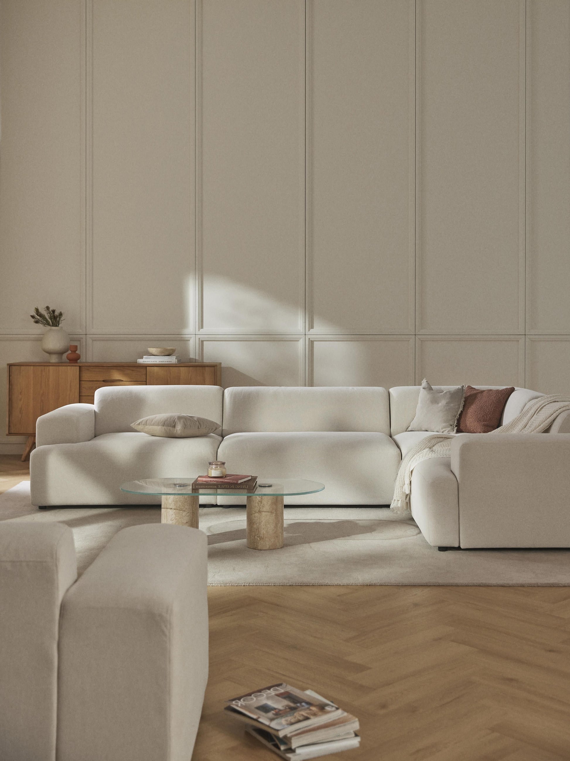 Warehamy Melva 4-Seater Large Corner Sofa