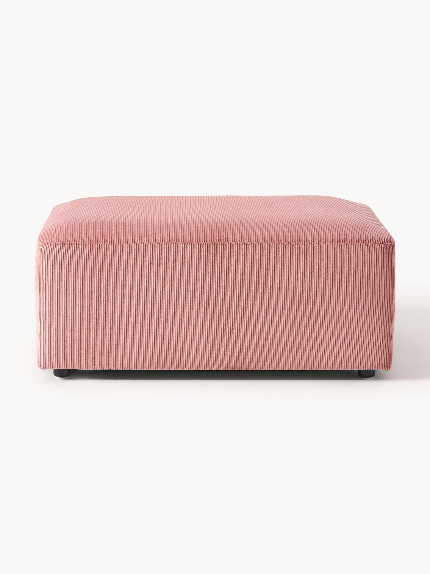 Warehamy Melva Corduroy Stool, Size W 99 x D 72 cm