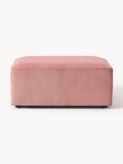 Warehamy Melva Corduroy Stool, Size W 99 x D 72 cm