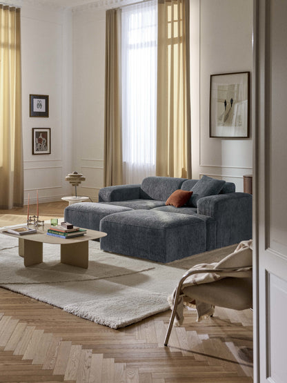 Warehamy Melva Ottoman with Dimensions W 99 x D 72 cm