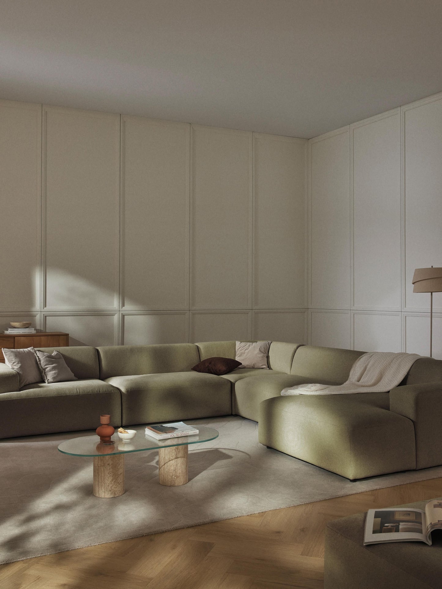 Warehamy Melva Sofa, Corner, XL