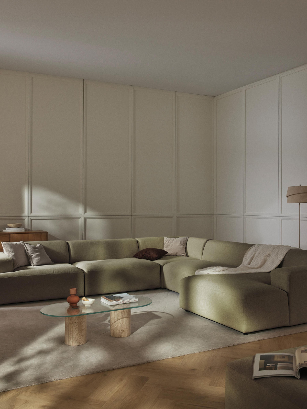 Warehamy Melva Sofa, Corner, XL