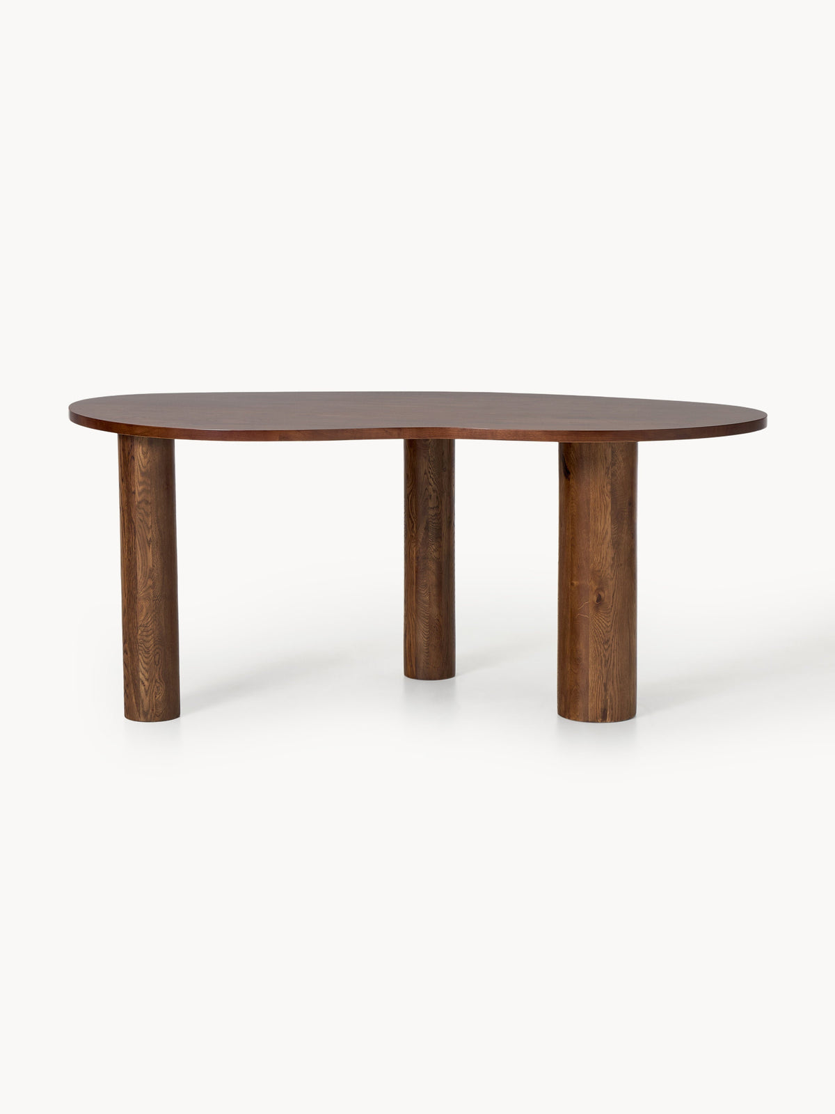 Warehamy Naruto Dining Table with Organic Shape, in Oak, in Various Sizes