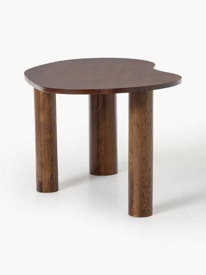 Warehamy Naruto Dining Table with Organic Shape, in Oak, in Various Sizes