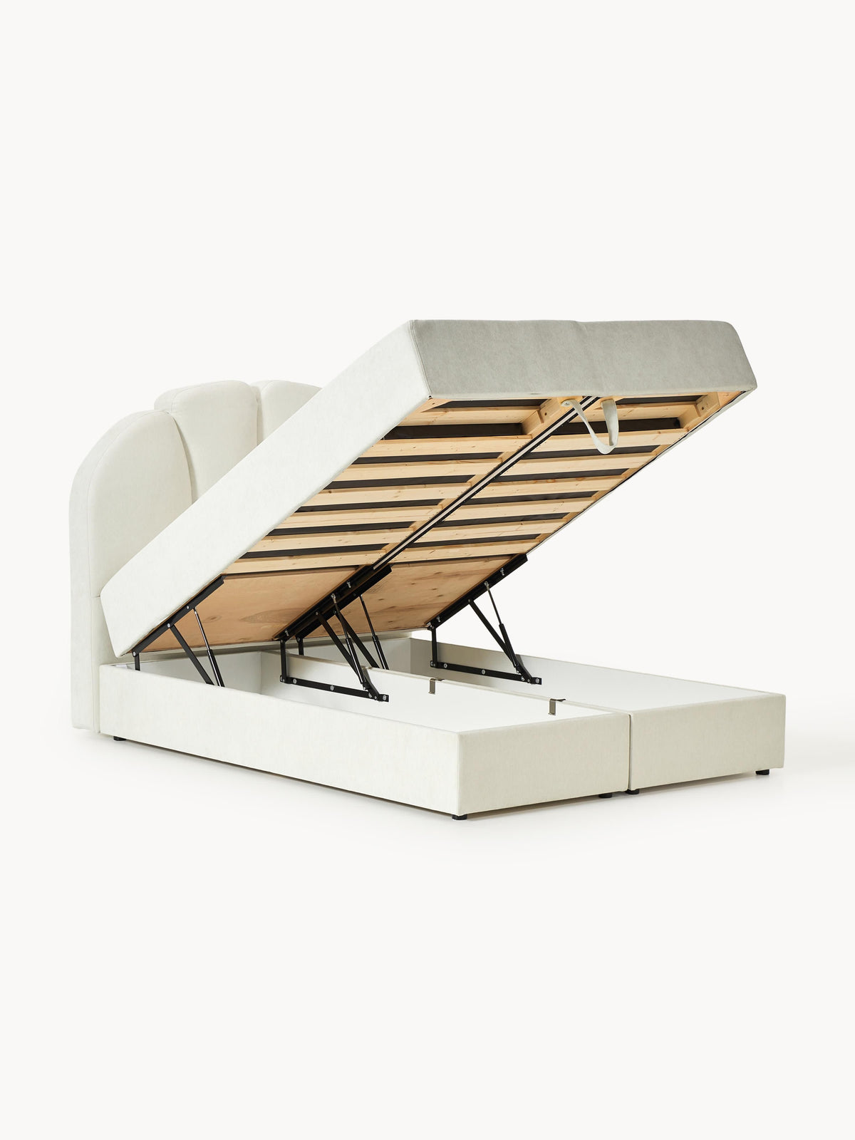 Warehamy Romia Bed with Storage, Box Spring