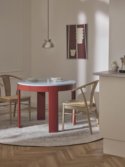 Warehamy Samos Extendable Dining Table, Size 100 - 140 x 75 cm