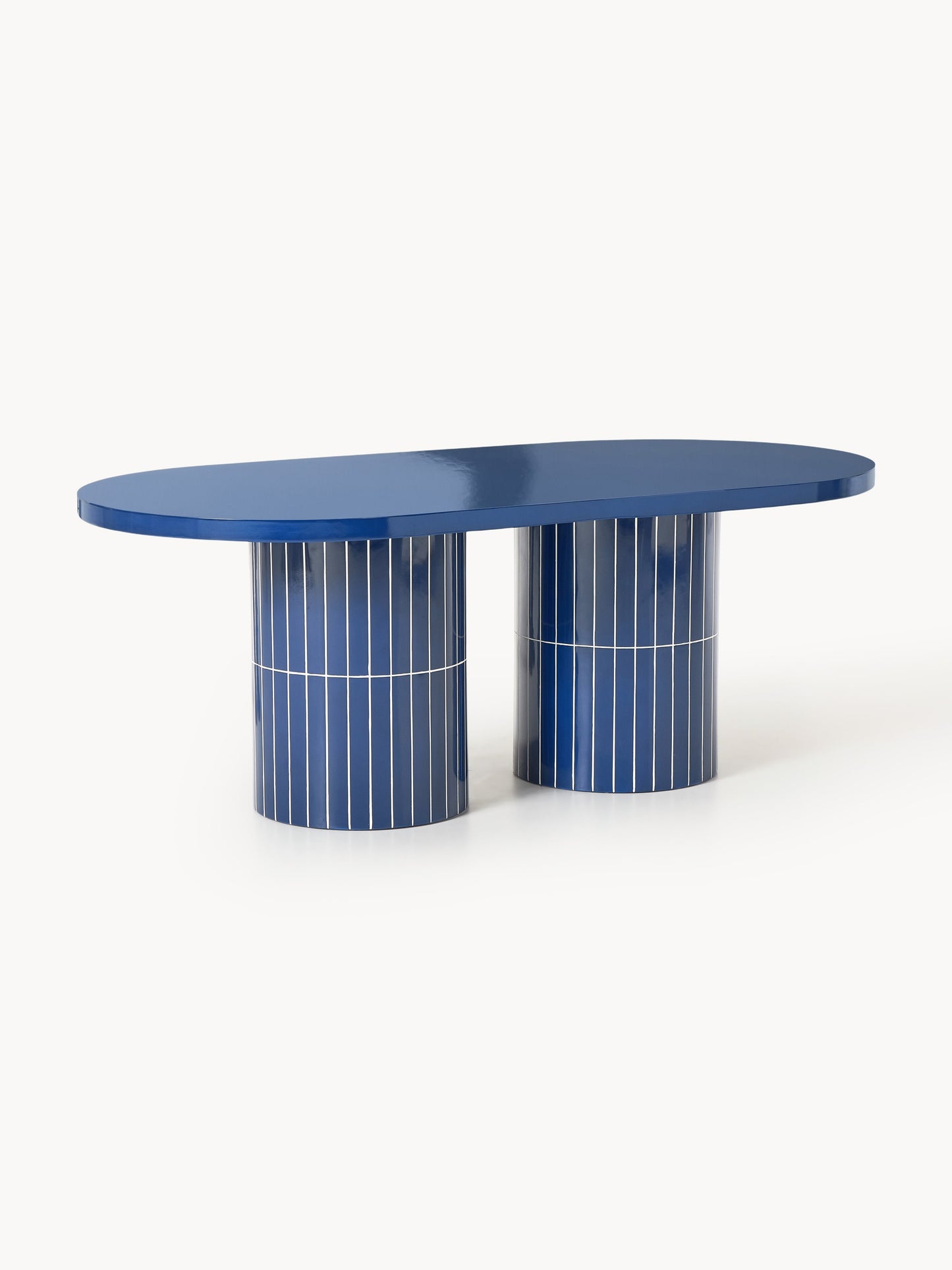 Warehamy Saya Garden Dining Table, Oval Shape, 200 x 100 cm