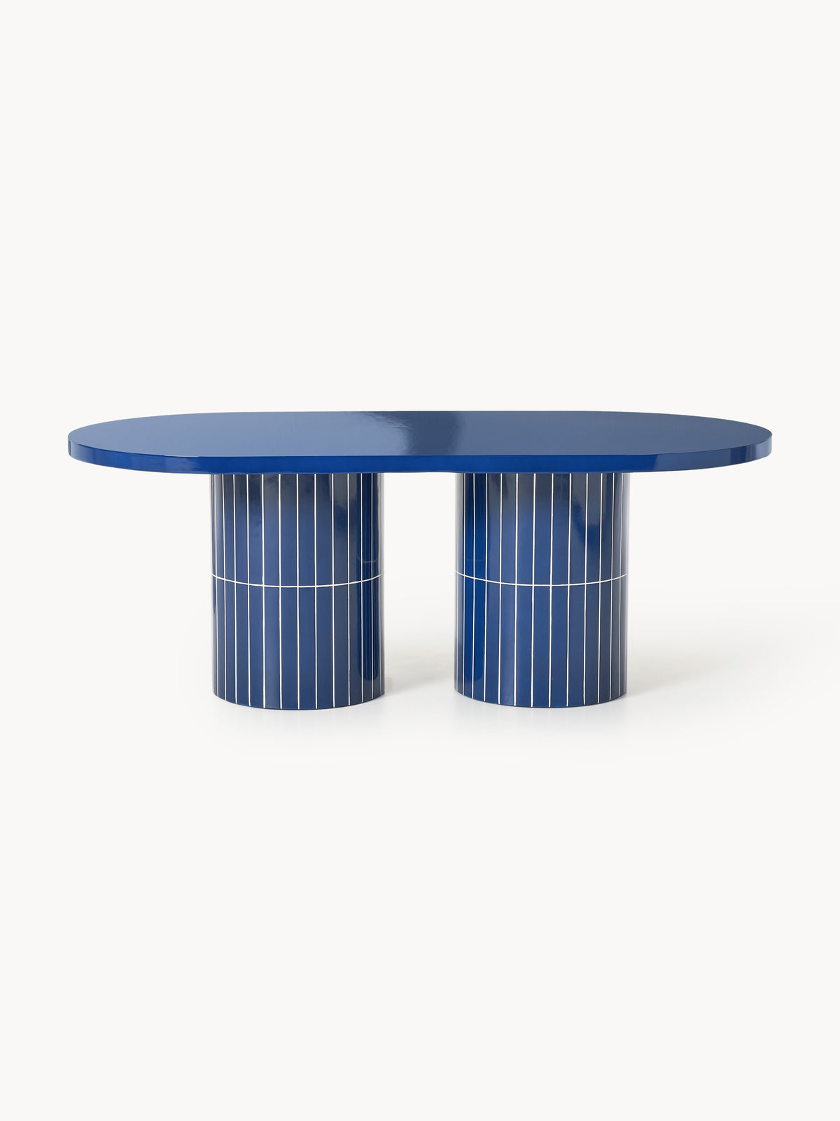Warehamy Saya Garden Dining Table, Oval Shape, 200 x 100 cm