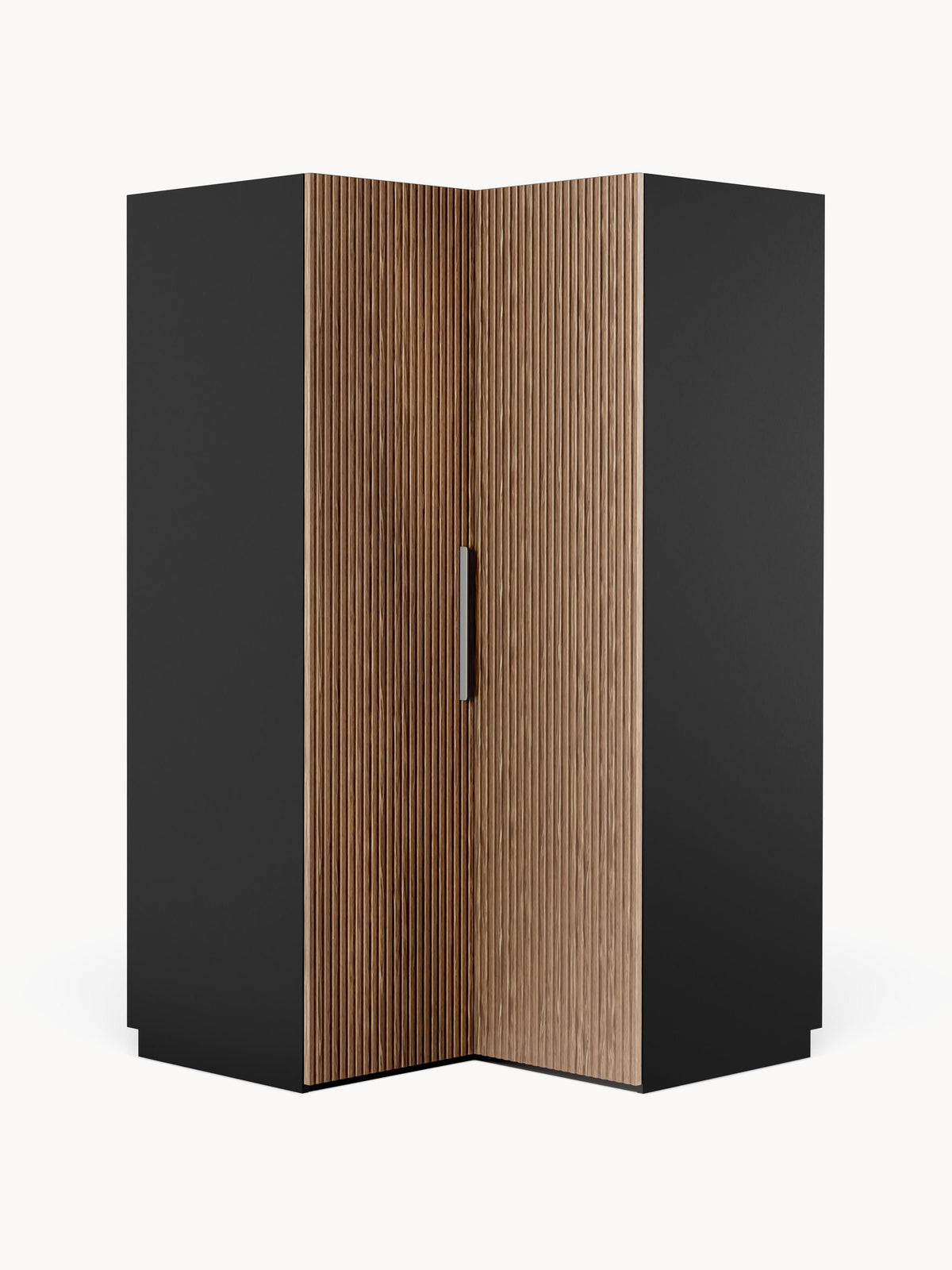Warehamy Simone Corner Wardrobe, 115 cm Wide, Modular