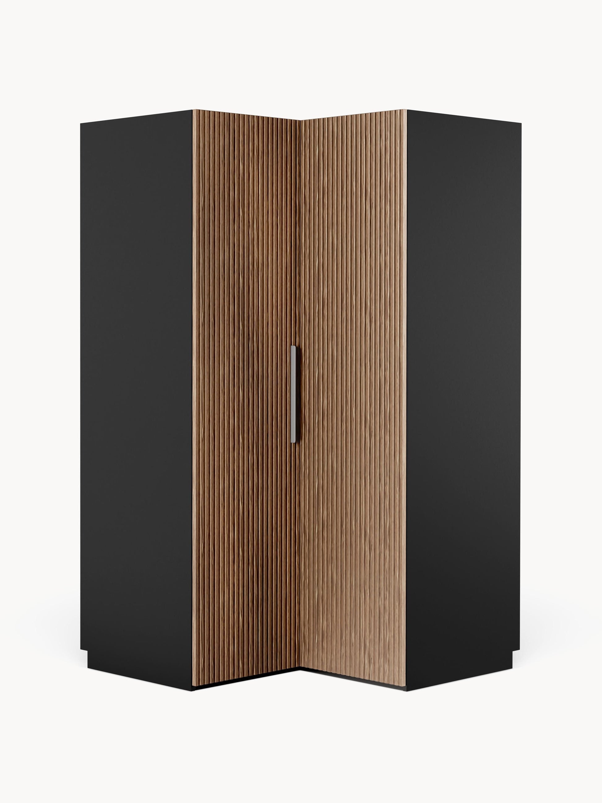 Warehamy Simone Corner Wardrobe, 115 cm Wide, Modular