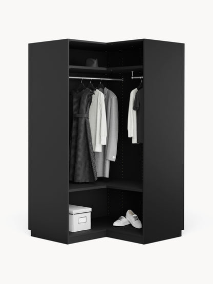 Warehamy Simone Corner Wardrobe, 115 cm Wide, Modular