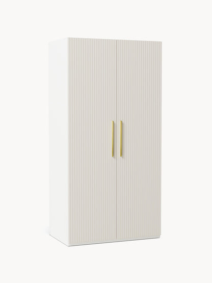 Warehamy Simone Hinged-Door Modular Wardrobe, 100 cm Wide, in Various Sizes
