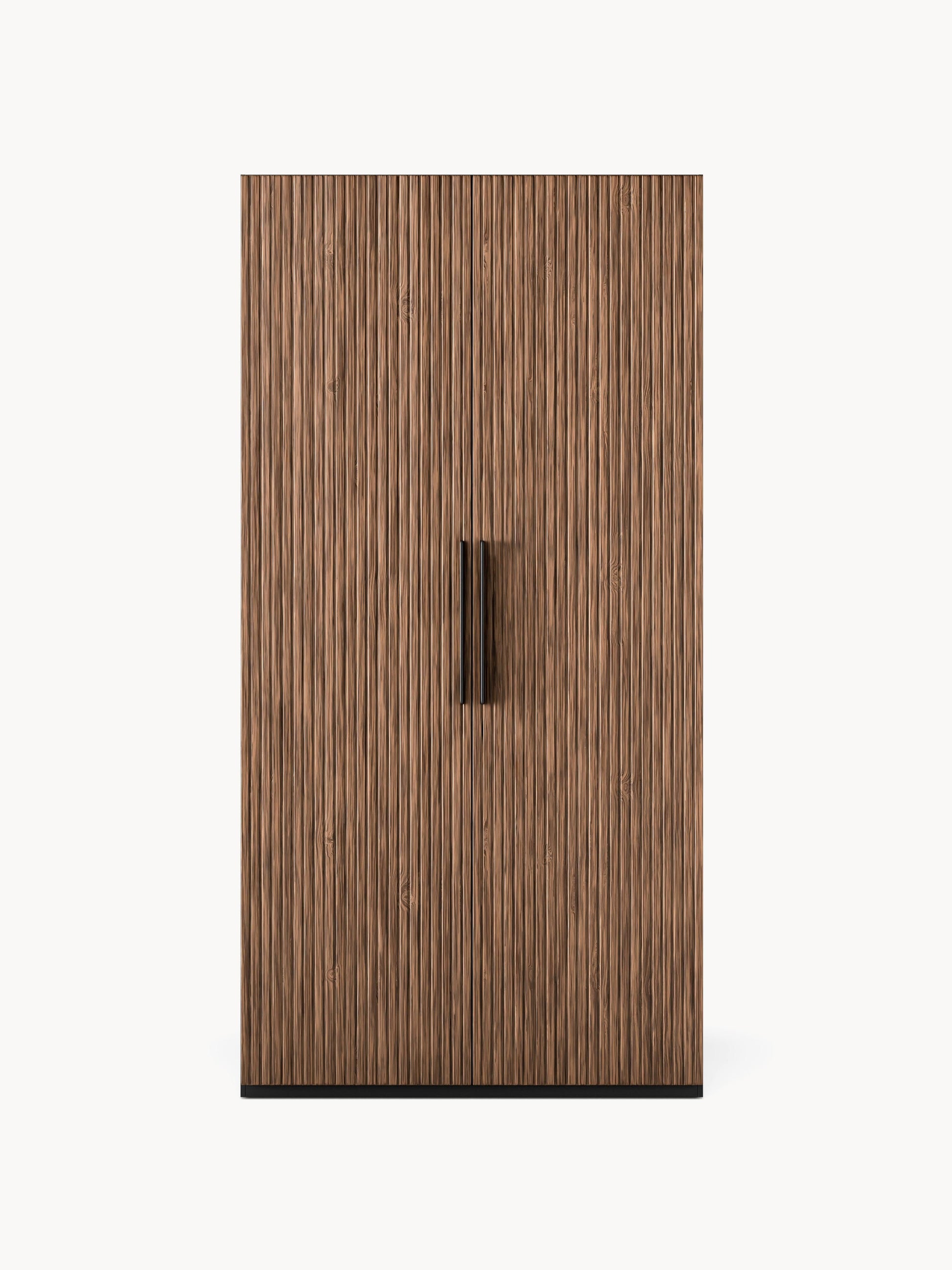 Warehamy Simone Hinged-Door Modular Wardrobe, 100 cm Wide, in Various Sizes