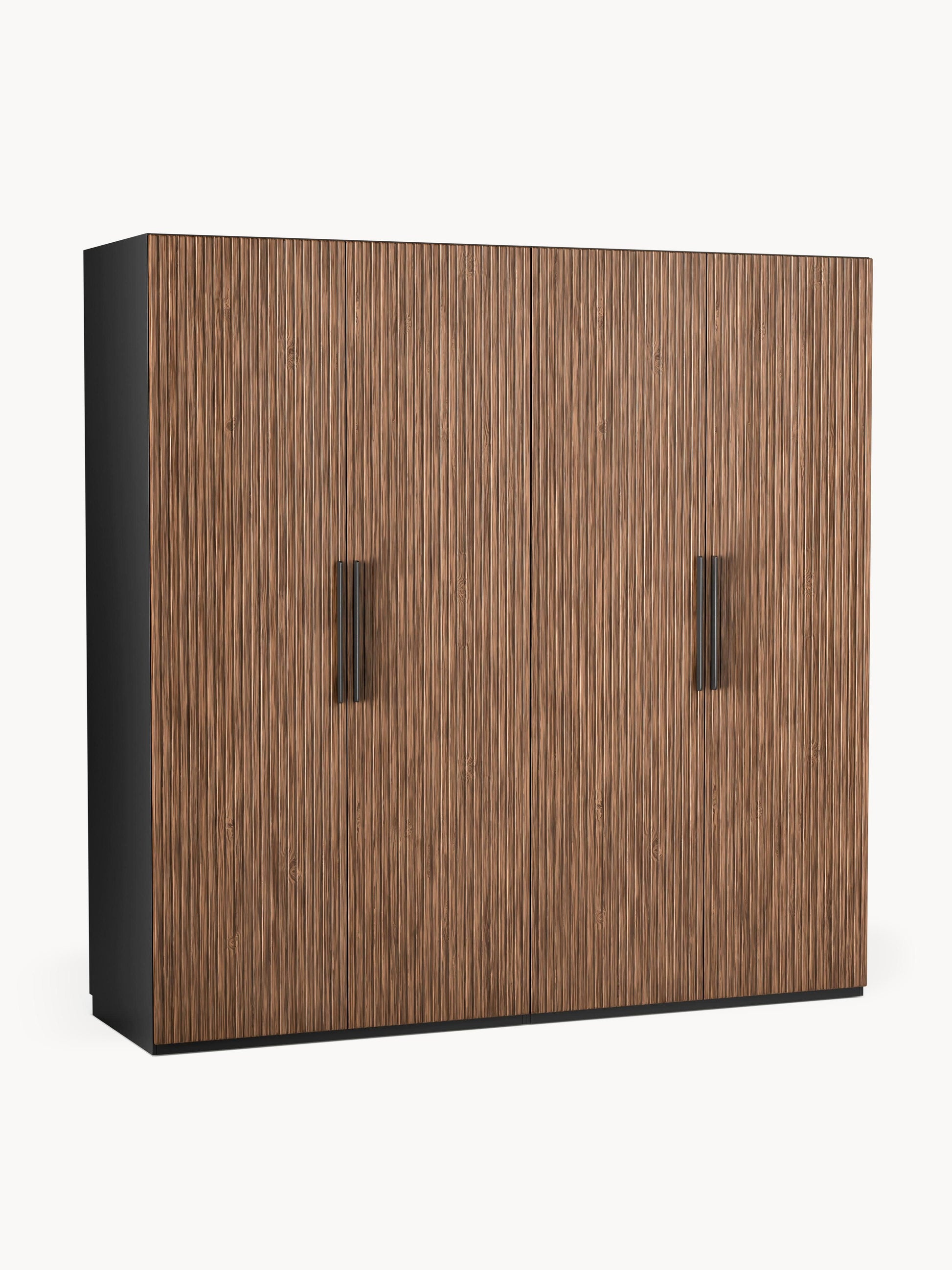Warehamy Simone Hinged-Door Modular Wardrobe, 200 cm Wide, in Various Sizes