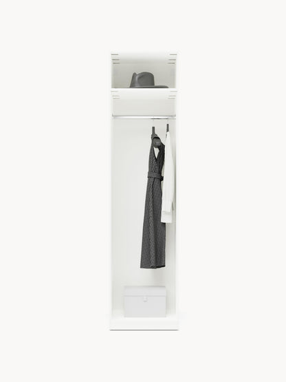 Warehamy Simone Hinged-Door Modular Wardrobe, 50 cm Wide, in Various Sizes