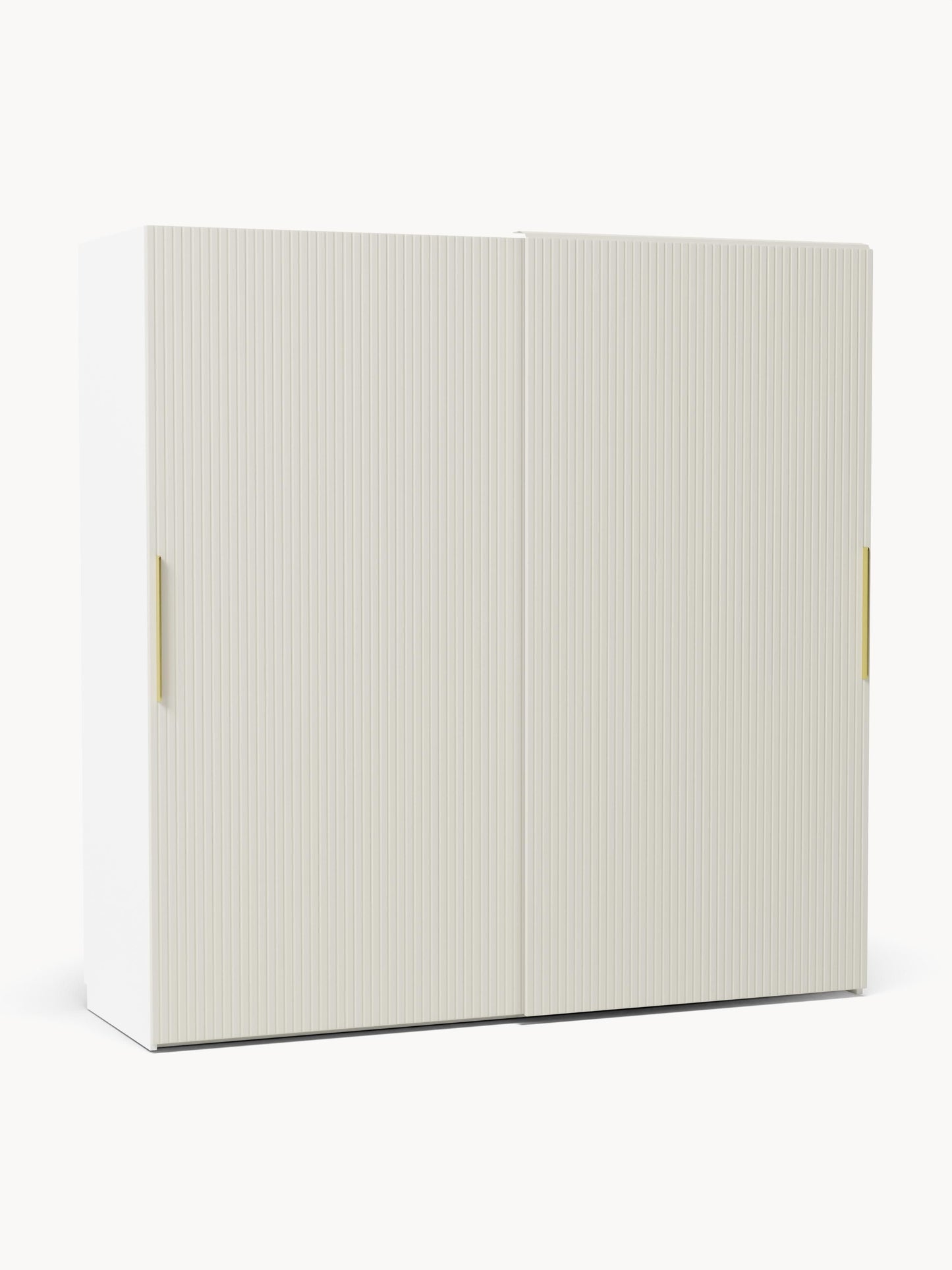 Warehamy Simone Sliding-Door Modular Wardrobe, 200 cm Wide, in Various Sizes