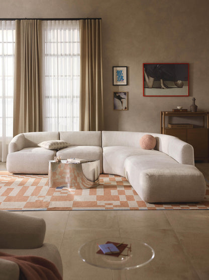 Warehamy Sofia 4-Seater Corner Sofa, Modular